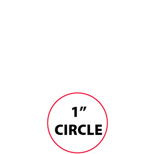 1" Circle Labels