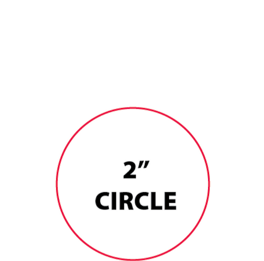 2" Circle Labels